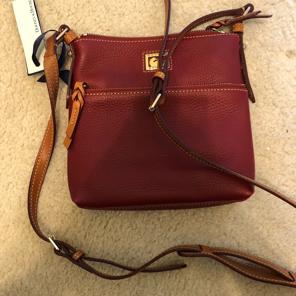 Dooney and Bourke red crossbody